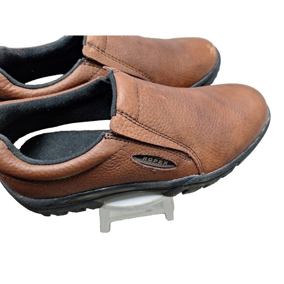 ROPER Performance Slip On MENS Brown Casual Loafer Shoe - SZ 10 - NEW NEVER WORN - Picture 4 of 8